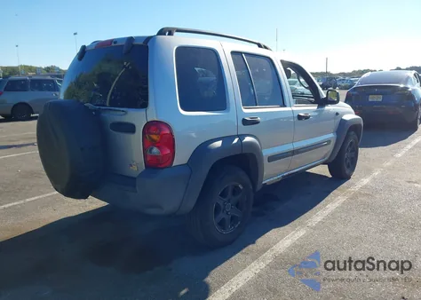 2003 Jeep Liberty Sport из США, поврежденный, VIN 1J4GL48K23W687576